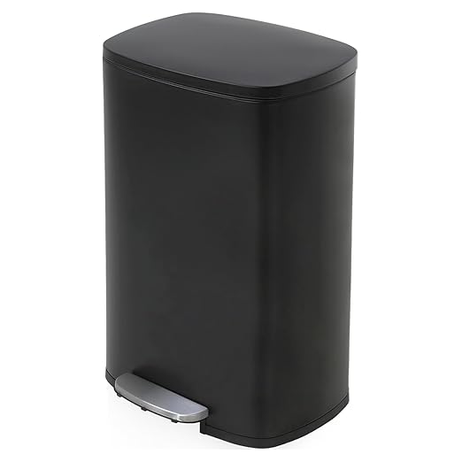 BestMassage 13 Gallon Stainless Steel Trash Can