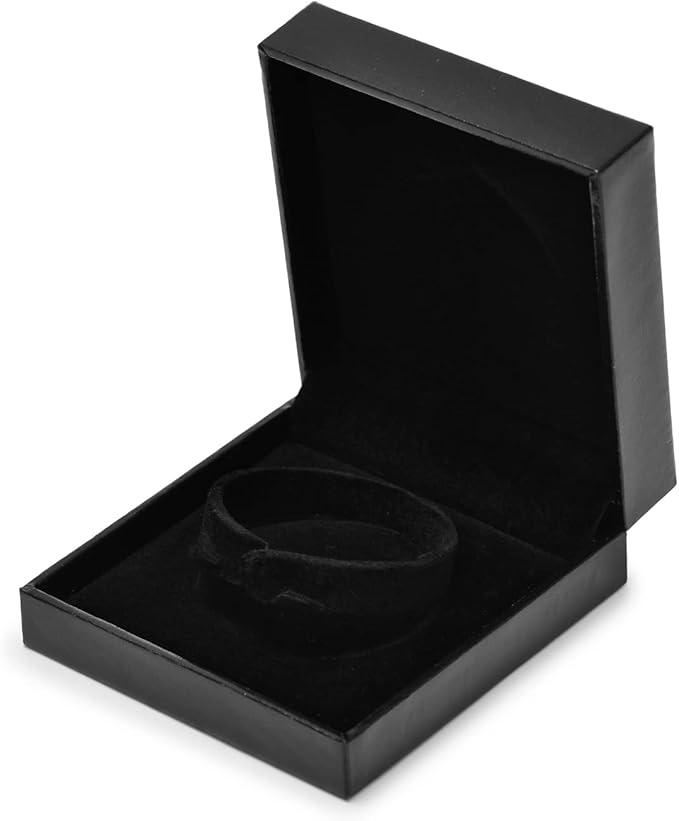 Oirlv Black Velvet Bracelet Gift Box,Jewelry Bracelet Bearer
