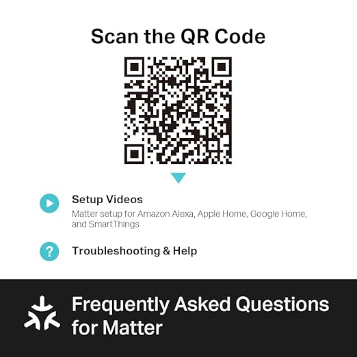 Kasa Matter Smart Light Switch: Voice Control w/Siri, Alexa & Google Assistant