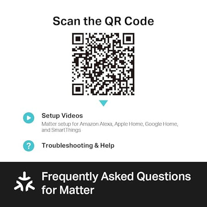 Kasa Matter Smart Light Switch: Voice Control w/Siri, Alexa & Google Assistant