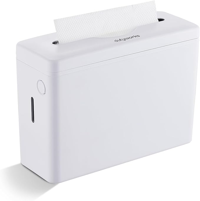 Paper Towel Dispenser Countertop, Large Capacity 200 Sheets, Non-Slip Base