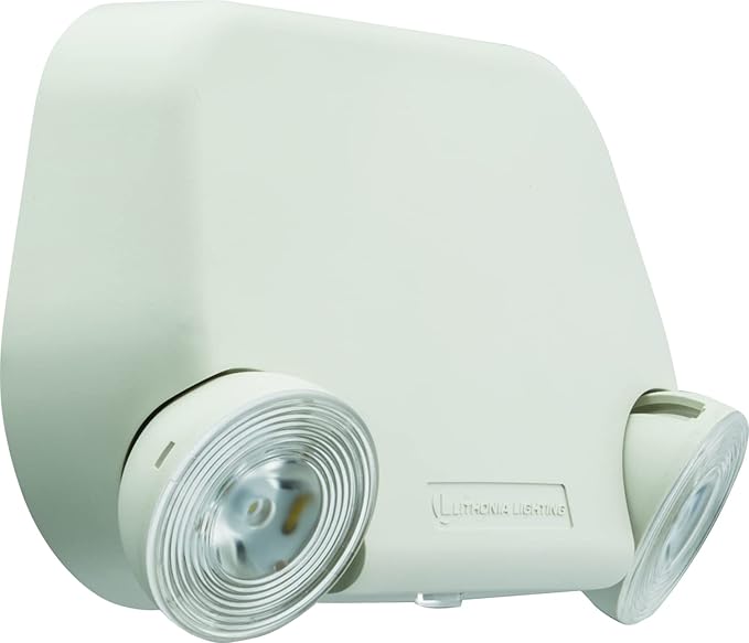 Lithonia Lighting Basics Low Profile Emergency Light, LED Emergency Lights
