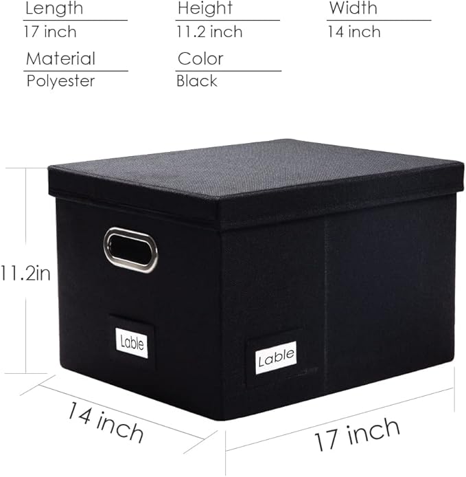 PRANDOM File Organizer Box
