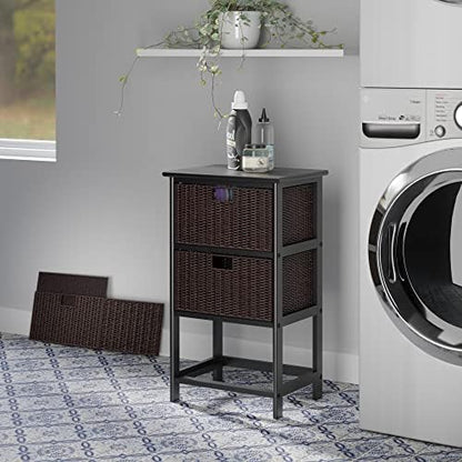 Winsome Omaha Home Storage Rack with 3 Baskets