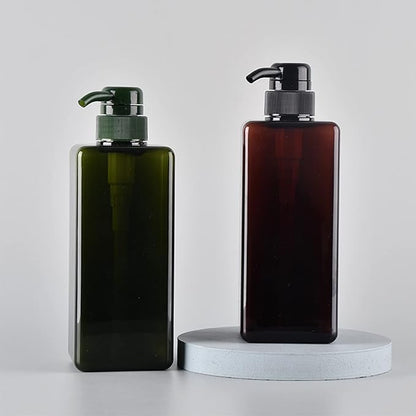 Pump Bottle, Refillable Plastic Empty Lotion Soap Dispenser Liquid Container