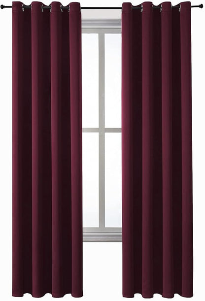 ChrisDowa Grommet Blackout Curtains