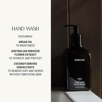 Homecourt Kitchen Duo, Powerful Dish Soap & Gentle Cleansing Hand Wash, Clean Formula, Non-Toxic & Skin-Safe, Steeped Rose (2 Products)