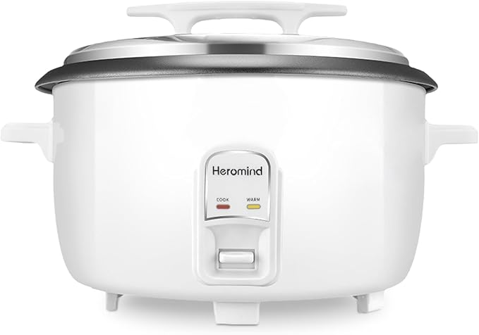 Commercial Rice Cooker, 90-Cup Rice Cooker, 16Qt / 18 L Large Rice Cooker
