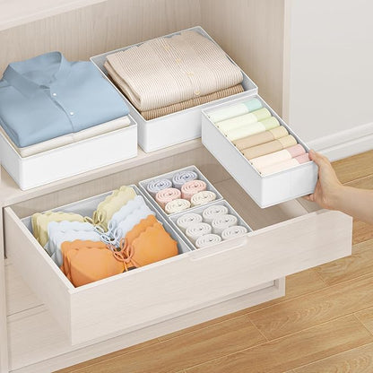 DIMJ Drawer Organizer Clothes 20 Pack