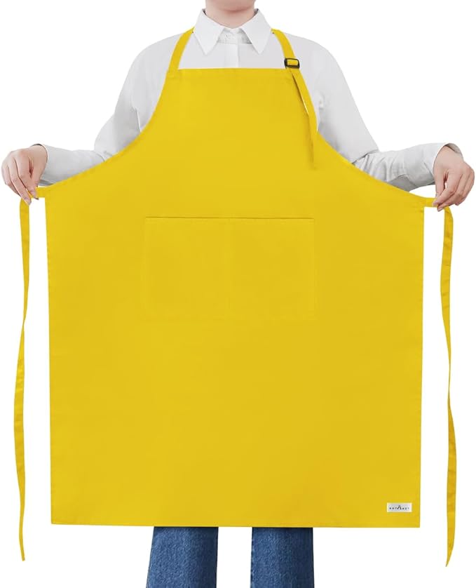 ROTANET Extra Large Apron for Men Adjustable Bib Aprons