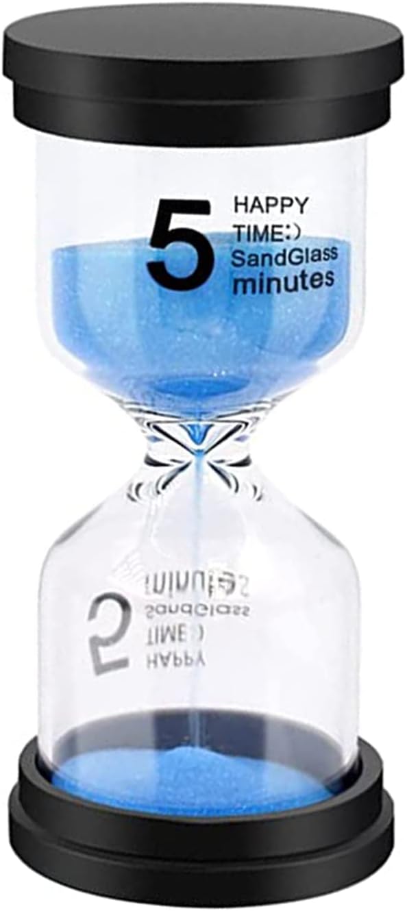 Sand Timer, Sand Timers Colorful 5 Minutes Sandglass Timer