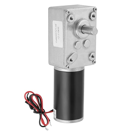 12V 200RPM 5840 31ZY Permanent Magnet DC Turbo Geared Motor Reduction Motor