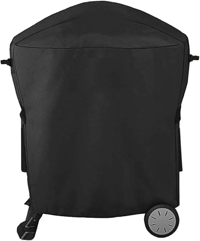 Grill Cover for Weber Q100 Q120 Q1000 Q1200 Q200 Q220 Q2000 Q2200 Q2400 Series Gas Grills, 600D Waterpoorf BBQ Weber Gas Grill 7113 Cover