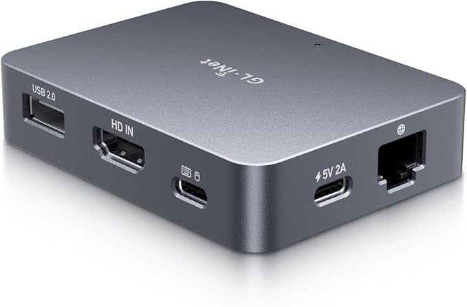 GL.iNet Comet Remote KVM Over Internet, 4K@30Hz Tailscale Support, Remote
