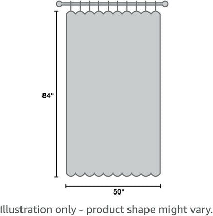 Full Blackout Curtains White 84 Inch Length, Heat and Full Light Blocking Thermal Insulated Shading Linen Panels for Nursery Living Room Back Tab Hook Belt 50 x 84 Inches Drop,2 Pieces