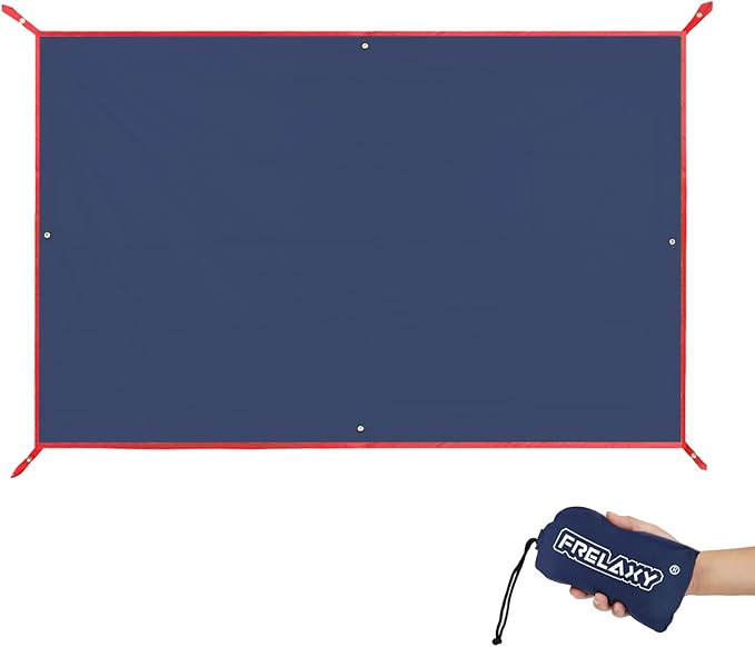Frelaxy Tent Footprint, Waterproof Camping Tarp, Durable Tent Floor to Elevate Your Camping, Hiking, Backpacking, Hammock, Beach Experience