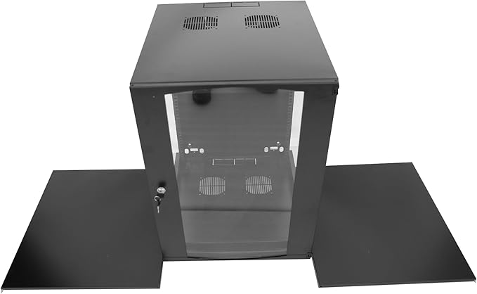 9U Server Cabinet Wall Mount Rack Enclosure