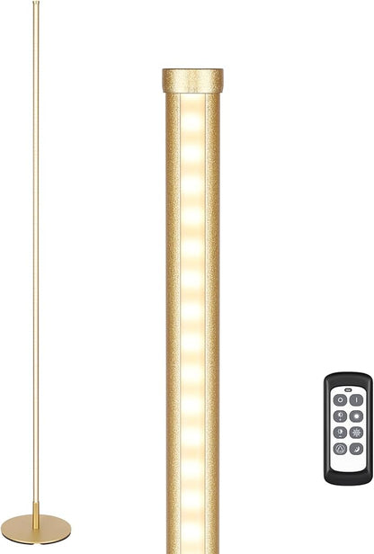 EDISHINE LED Corner Floor Lamp, 57.5" Tall Standing Lamp