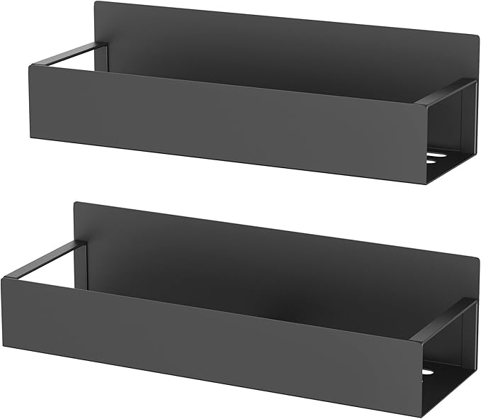 HuggieGems 2 Pack Magnetic Spice Storage Rack Organizer