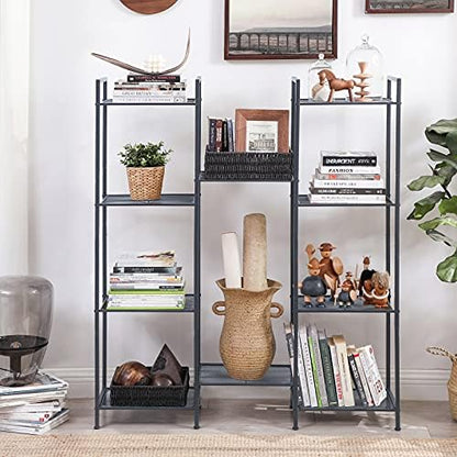 SONGMICS 5-Tier Storage Rack, Bathroom Shelf, Extendable Plant Stand