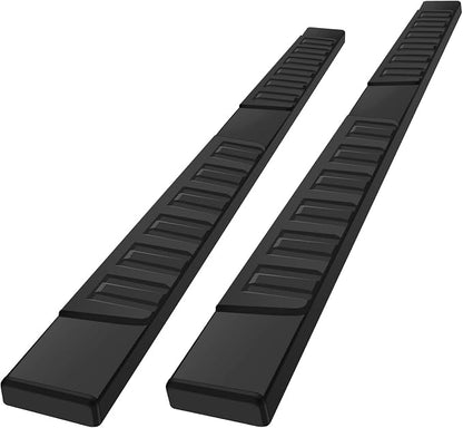 COMNOVA 6 Inches Running Boards Compatible with 2005-2023 Toyota Tacoma Double Cab, Running Boards & Steps for Tacoma (Black)