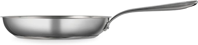 Tramontina Tempo Tri-Ply Base Stainless Steel 10-Inch Frying Pan,