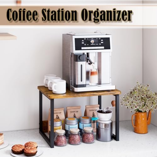 MARTY Countertop Organizer,17.1"x12.4", Cabinet Organizer Microwave Stand