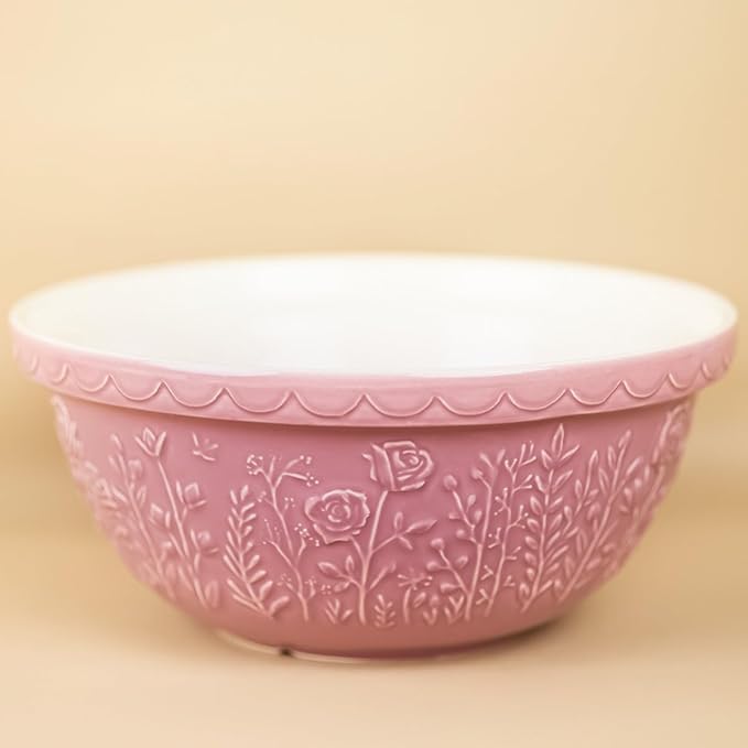 Mason Cash In The Meadow S12 Mixing Bowl | Rose