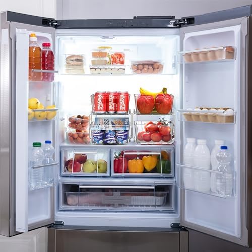 Simple Houseware 2 Tier Basket Drawer Cabinet Pull-Out Organizer, Clear
