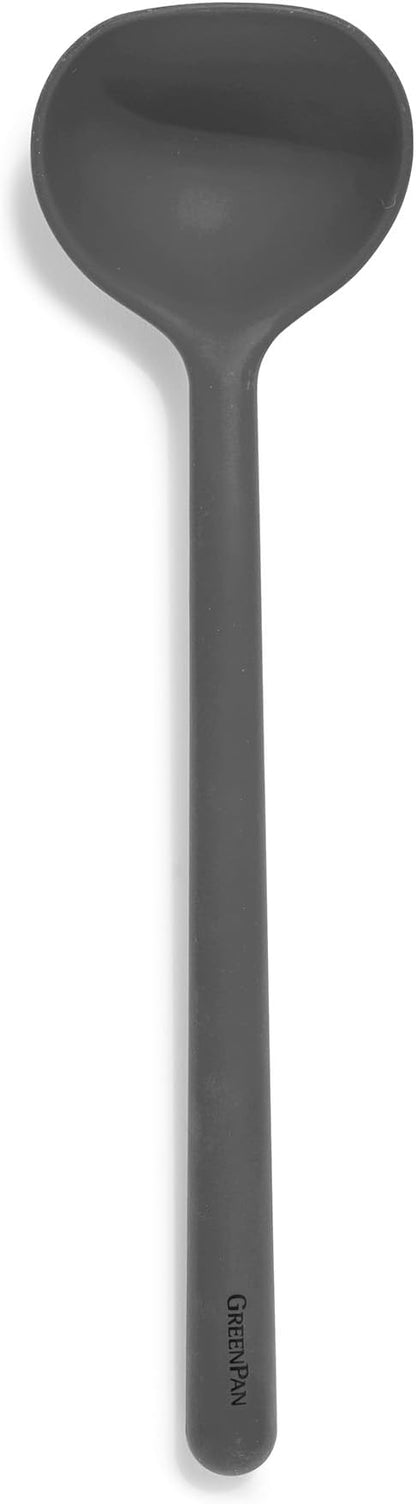 GreenPan Silicone Ladle, Soup Mixing Stirring Serving, Cooking Kitchen Utensil