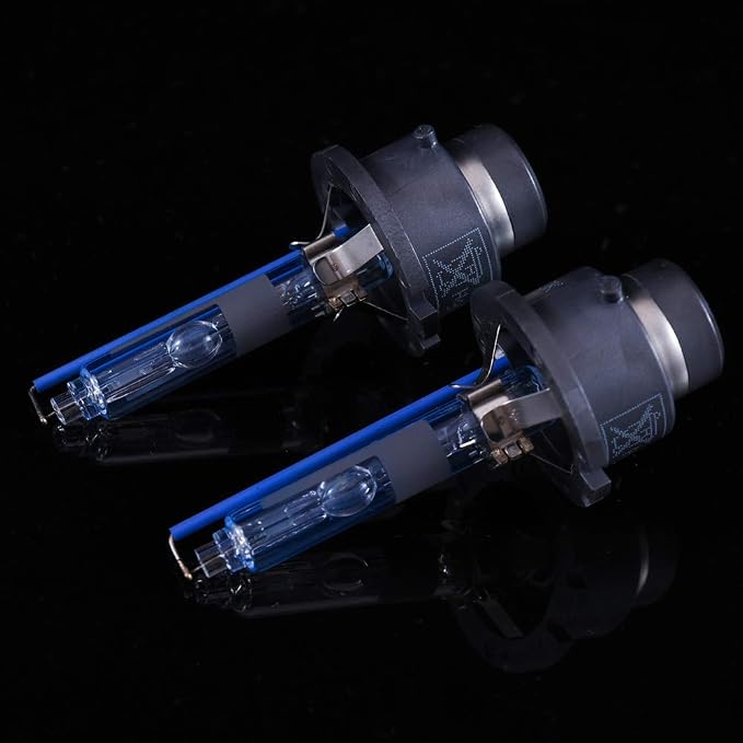 DMEX D2R HID Headlight Bulbs 4300K Warm White Xenon 35W 85126UB 66250 85126WX Replacement - 2pcs (Not fit Halogen Headlamp)