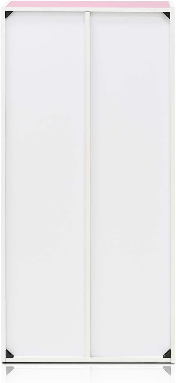 Furinno LUDER Book Shelf, 7-Cube Bookshelf, Bookcase
