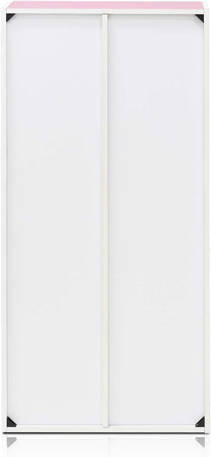 Furinno LUDER Book Shelf, 7-Cube Bookshelf, Bookcase
