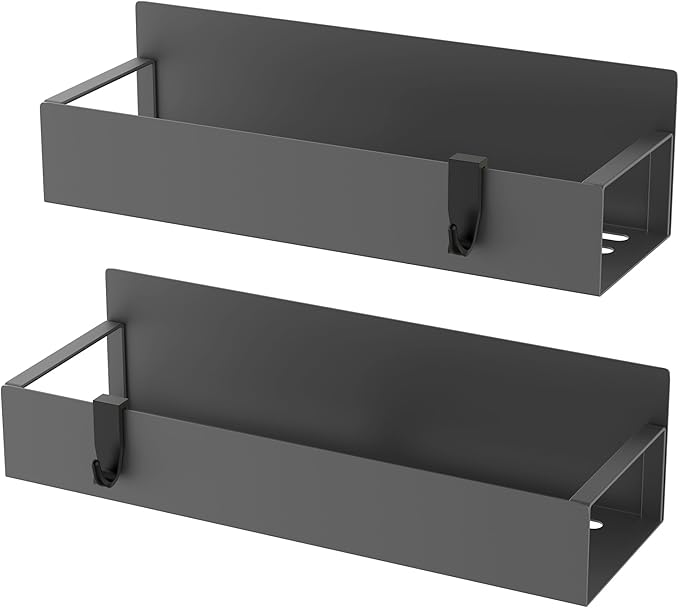 HuggieGems 2 Pack Magnetic Spice Storage Rack Organizer