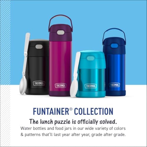 THERMOS FUNTAINER Water Bottle with Straw, 12oz, Zootopia