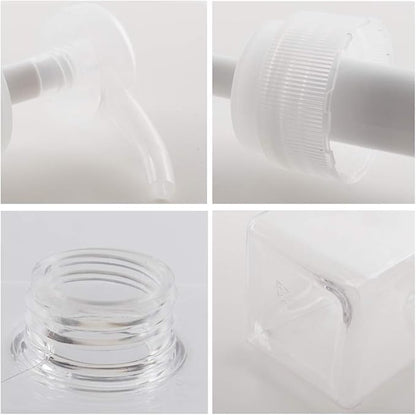 Pump Bottle, Refillable Plastic Empty Lotion Soap Dispenser Liquid Container