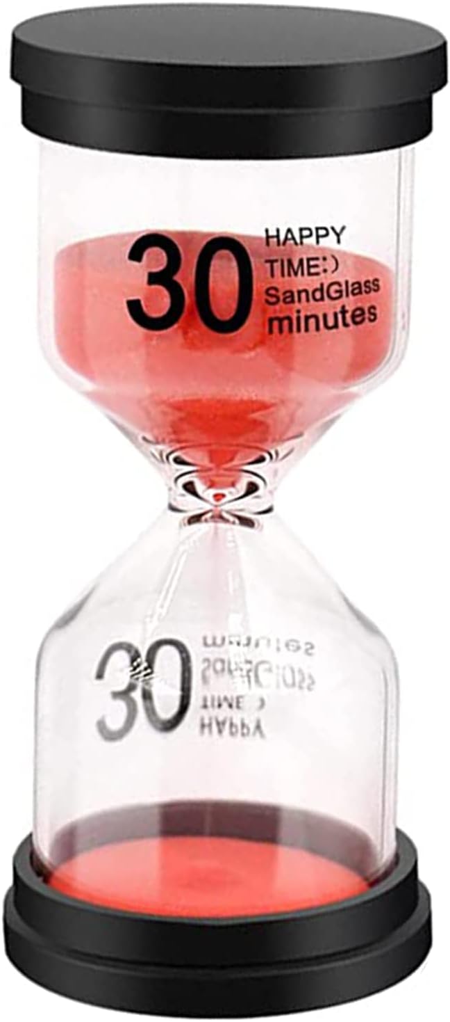Sand Timer, Sand Timers Colorful 30 Minutes Sandglass Timer