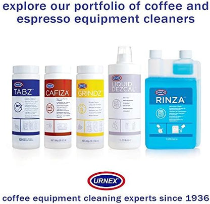 Urnex Cafiza Professional Espresso Machine Cleaning Tablets, 100 Count