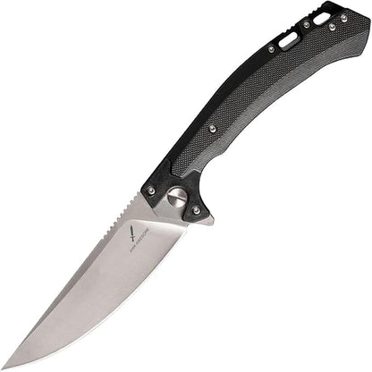 10 Inches Tactical Folding Knife - Multi-Functional Survival Knife for Camping, Hunting, Fishing, Hiking | Outdoor & Emergency Preparedness Tool (GRAY)