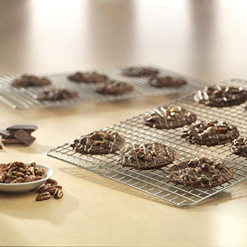 USA Pan Nonstick Quarter Sheet Cooling Racks, Set of 2