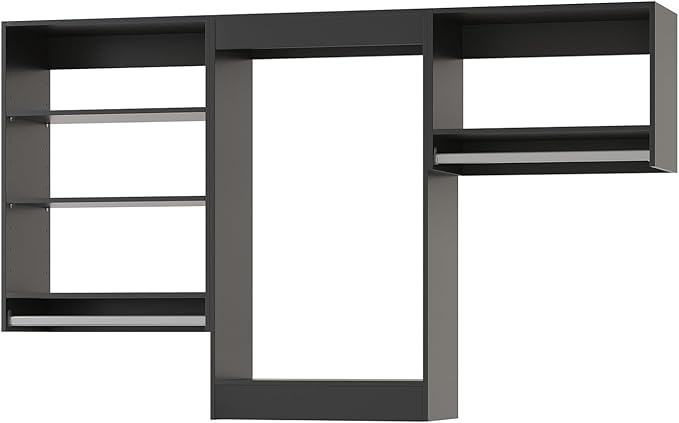 Modular Closet System, Wood Tower Closet Storage