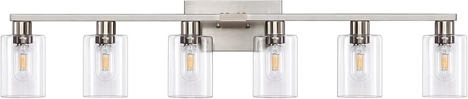 SOPEAS 6-Light Bathroom Light Fixtures, Vanity