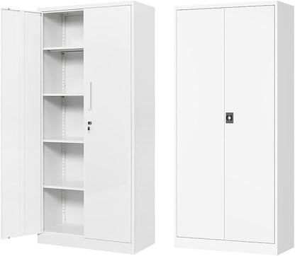 Metal Storage Cabinet-72” Tall Steel File Cabinets