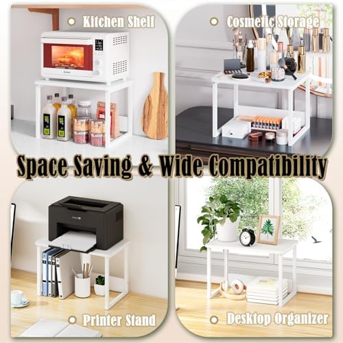 MARTY Countertop Organizer,17.1"x12.4", Cabinet Organizer Microwave Stand