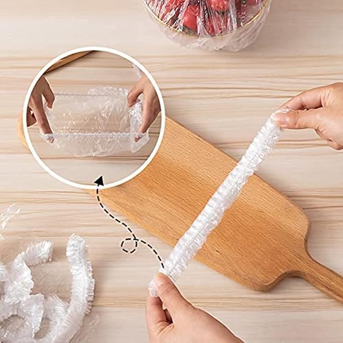 Fresh Keeping Bags, Plastic Sealing Bags Food Cover, Universal Kitchen Wrap