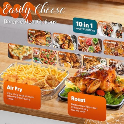 Nuwave Bravo Pro Convection Air Fryer Toaster Oven Combo