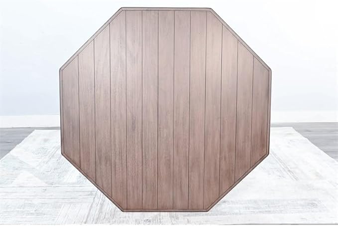 Pemberly Row Reversible Wood Game and Dining Poker Table in Buckskin Natural