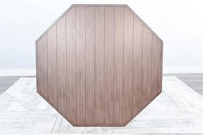 Pemberly Row Reversible Wood Game and Dining Poker Table in Buckskin Natural