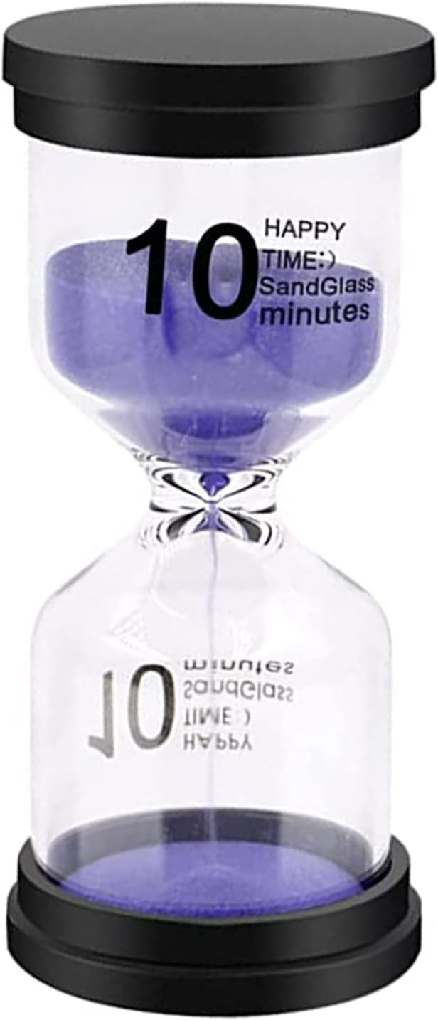 Sand Timer, Sand Timers Colorful 10 Minutes Sandglass Timer