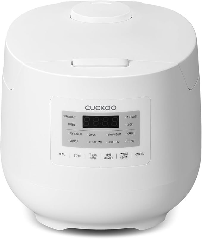 6-Cup / 1.5 Qt. Micom Rice Cooker and Warmer, Steamer basket, 11 Operating